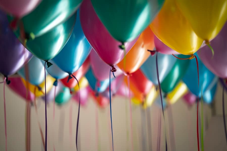 Balloon drop